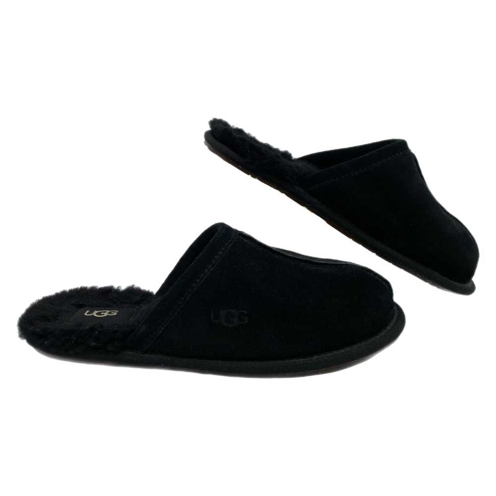UGG Black Suede Slippers | Women’s Size 6